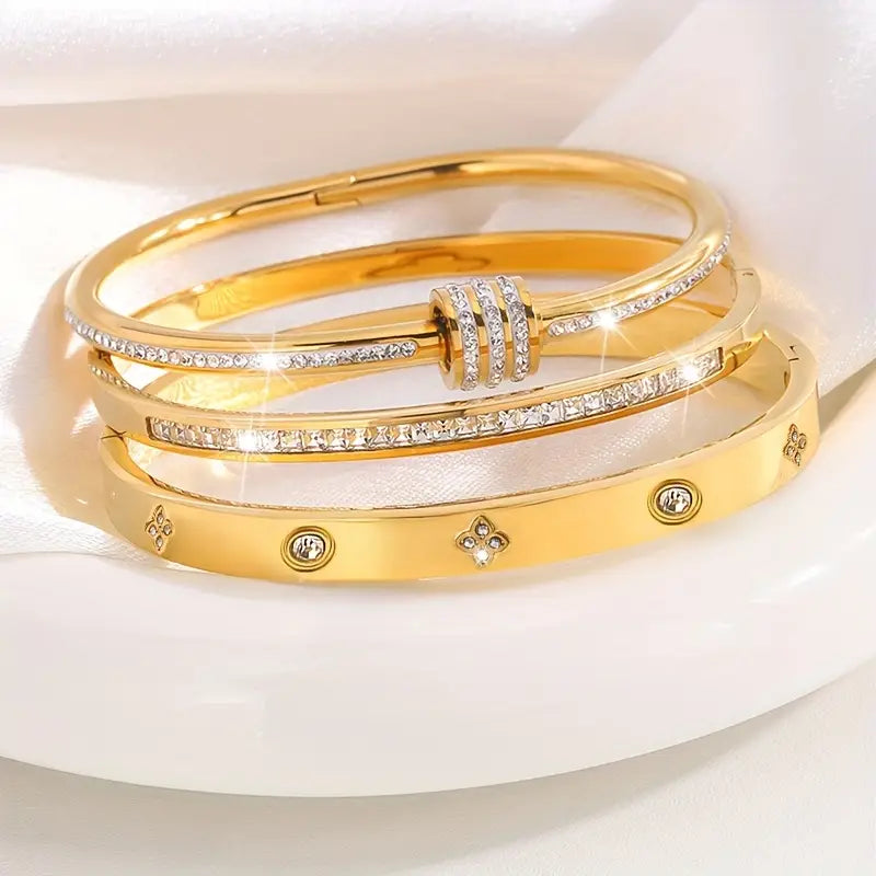 Exquisite and Fashionable Stainless Steel Temperament Bracelet