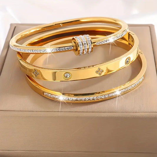 Exquisite and Fashionable Stainless Steel Temperament Bracelet